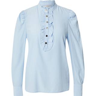 Freequent Skjorte - April - Forever Blue / Chambray Blue