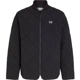 Quilted Nylon Jacket - Black - S