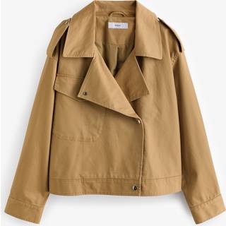 Next Camel Cropped Trench