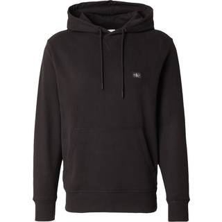 Calvin Klein Jeans Woven Label Hoodie Black