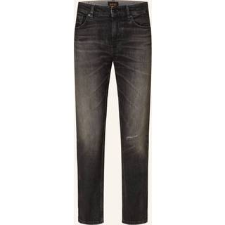 Slim fit Delaware-jeans i behagelig grå denim med stræk