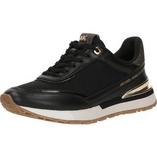 MK Nova Leather and Nylon Trainer - Brown - Michael Kors - EU 41