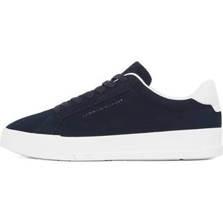 Suede Flatform Court Trainers