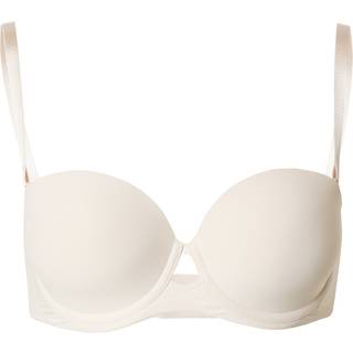 Triumph Pure Micro WDP stropløs BH, beige, Størrelse: 85D, Dame