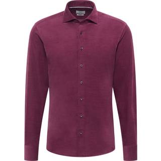 SLIM FIT Shirt in raspberry plain