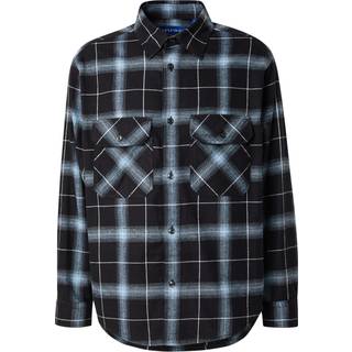HUGO Blue Ebolt Overshirt Black
