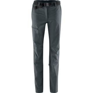 Maier Sports Women's Lulaka Trekking bukser Damer størrelse 38 - Regular farve grå/sort