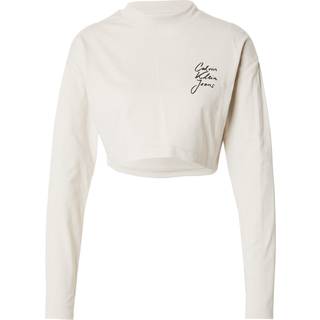 Cropped Long Sleeve T-shirt - Grey - XL
