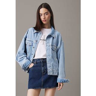 Boxy Denim Jacket - Denim - L