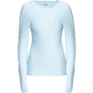bugatti Herren Pullover blau unifarben
