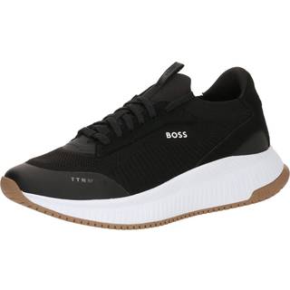 BOSStil mænd. 50523113 Lædersko TTNM EVO sort (40), Fast, Blonder, Casual