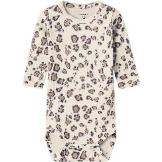 NAME IT Langærmet Body Solveg Summer Sand
