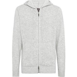 BOGGI MILANO Herren Pullover grau unifarben