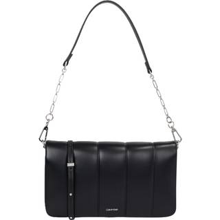 Quilted Crossbody Bag - Black - One Size