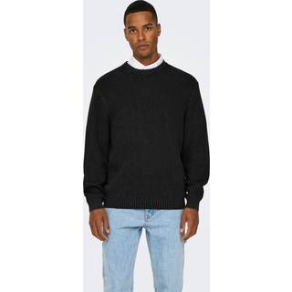 ONSROSU REG 7 WASH CREW KNIT