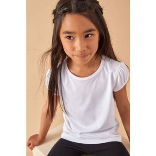 Next White Puff Sleeve T-Shirts 2 Pack (3-16yrs)