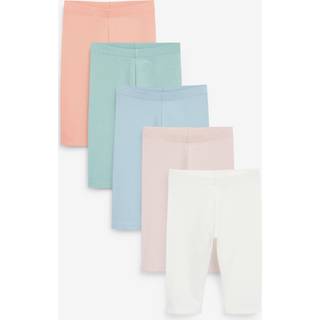Next Pink/Blue 5 Pack Cropped Leggings (3-16yrs)