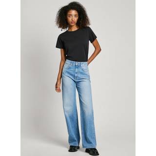Pepe Jeanstil kvinder. PL204731MS7 Straight fit jeans Lexa blå (30/30), Casual, Bomuld, Denim, Bæredygtig