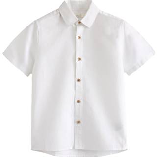 Next Kortærmet Hør Blend Skjorter (3måneder-16år) - 128 cm (8 år)