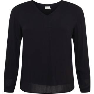 Kaffe Curve KCami Bluse - Sort - Str 42 - Damer