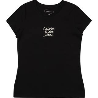 Slim Logo T-shirt - Black - 12 years (152 cm)