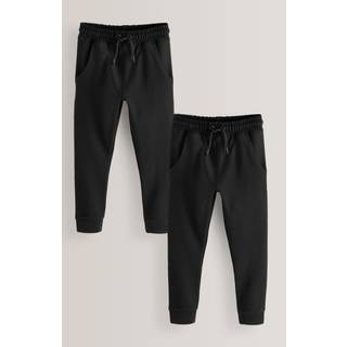Next Black Skinny Fit Joggers 2 Pack (3-16yrs)