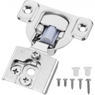 Vevor kabinet d?r h?ngsler 40 pakker delvis overlay bl?d t?t for indrammet type