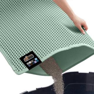 GORILLA GRIP Honeycomb kattegrusmtte To-lags fldeaffaldsmtter Blde p poterne Indendrs ske, forsyninger og essentielle foderflder Vandtt