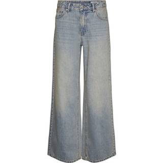 Vmremy Mid Rise Wide Leg Fit Jeans
