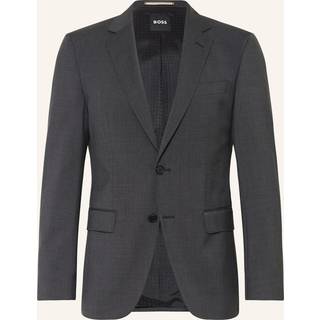 BOSS Black Herren Sakko grau meliert Slim Fit