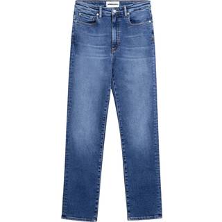 ARMEDANGELS Women's Lejaani X Stretch Jeans Damer størrelse 25 - Length: 34'' farve blå