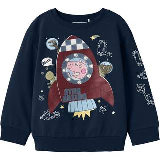 Name It Navy Blazer Gurli Gris Sweatshirt