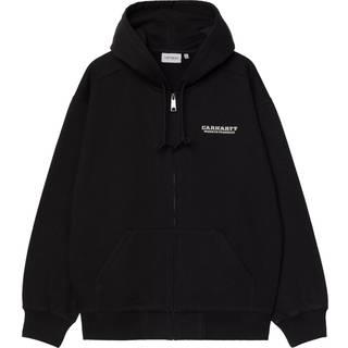 Sweatshirt Carhartt WIP Hooded Runaway Sweat Jacket UNISEX Black/ Wax Stone Washed M - Wax Stone Washed - M