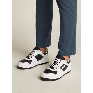 Tommy Hilfiger White Leather Mens Sneakers