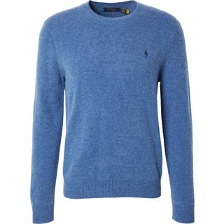 Polo Ralph Lauren Cotton/Wool Pullover Blue Salt Heather