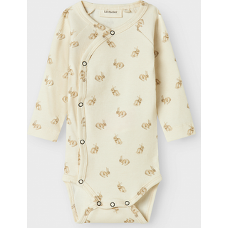 Lil Atelier Body Wrap Turtledove Med Kaniner