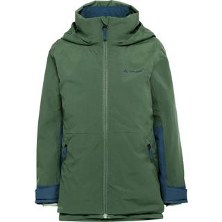 Vaude Kid's Casarea 3in1 Jacket II 3 i 1-jakke Børn størrelse 122/128 farve olivengrøn