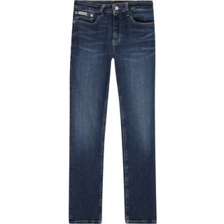 Mid Rise Slim Jeans - Blue - 12