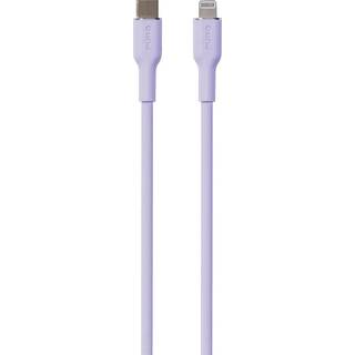 USB-C til Lightning Kabel - PURO Soft 1.5m - Lilla
