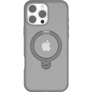 TORRAS - iPhone 16 Pro Max - Hybrid Plastik Cover m. Ståfunktion - MagSafe Kompatibel - Grå
