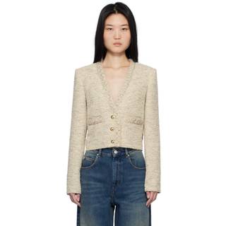 Chaqueta Gwendoline - Mujer - Crudo - Talla 40 - Isabel Marant