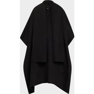 Toteme Doublé scarf wool coat - grey - XS/S