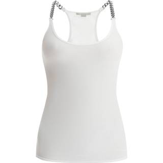 Stella McCartney Cotton-blend tank top - white - XS