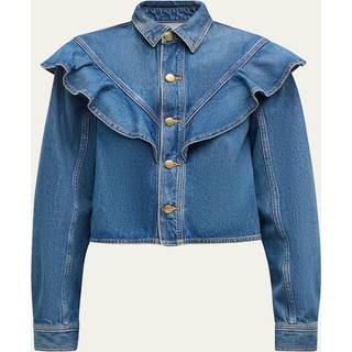Ulla Johnson Mathilde denim shirt - blue - XL