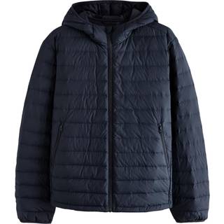 Next Navy Blue Shower Resistant Lightweight Hooded Puffer Coat Jacket