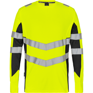 ENGEL Safety langærmet T-shirt Gul/Sort 9545-182 5XL