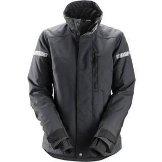Snickers 1107 allroundwork, 37,5® damevinterjakke koksgrå/sort 3XL lang