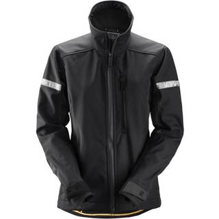 Snickers 1207 allroundwork, damesoftshelljakke sort XS lang
