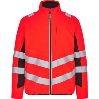 ENGEL Safety quiltet inderjakke Orange/Blue ink 1159-158 3XL