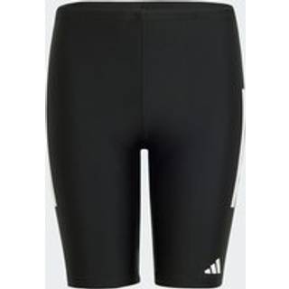 3-Stripes Kids svømmetights - Black / White - 140